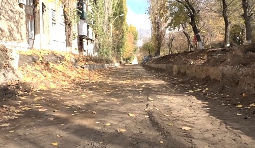 Капремонт дороги в Молодогвардейске выходит на финишную прямую